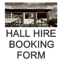 CLICK THIS LINK FOR A HALL BOOKING FORM